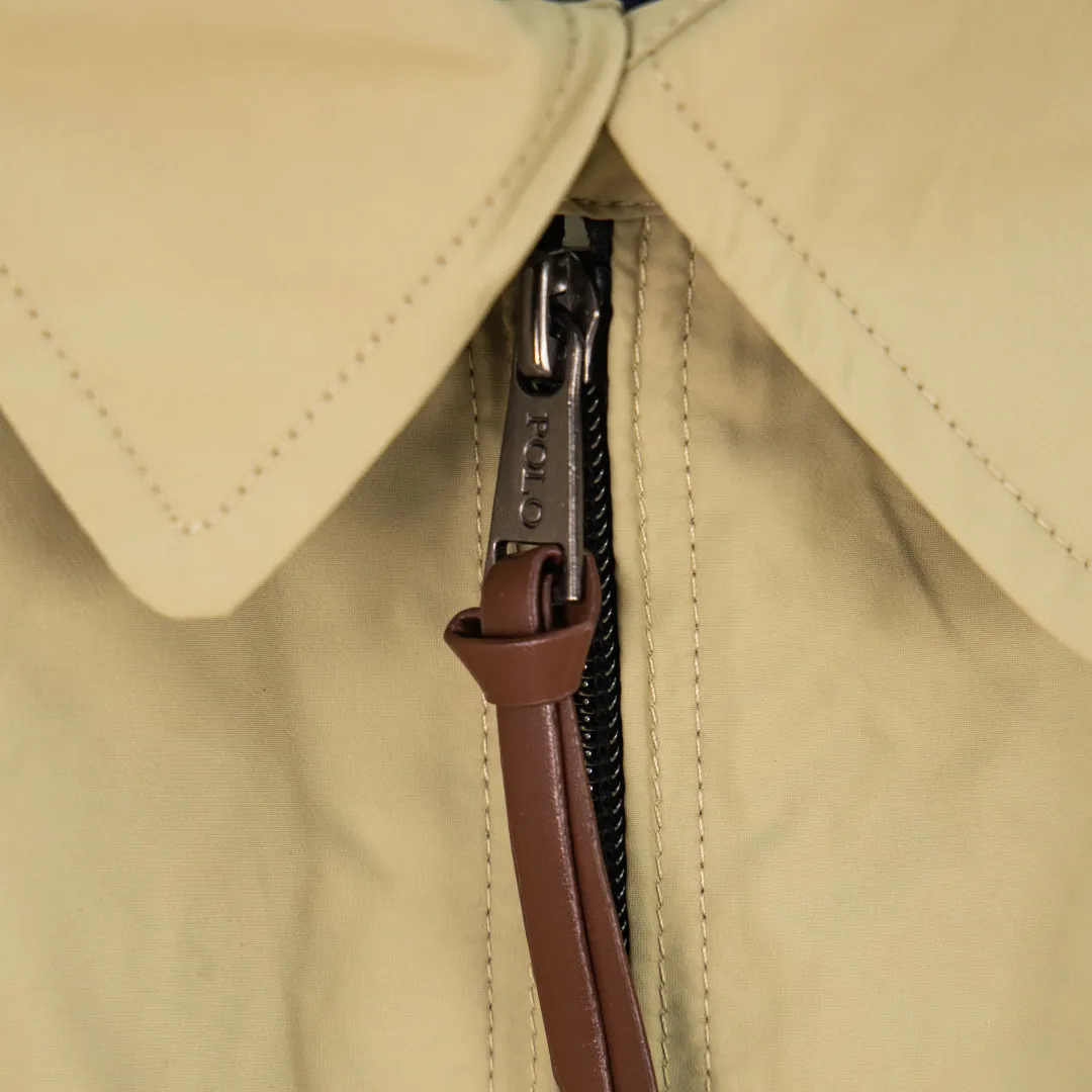 P360 zp version [exclusive supply] - Ralph Lauren/Ralph Lauren SS25 new double-layer windproof and water-repellent classic old cadre style light casual jacket - double-layer design, same color inside and outside S237 high-density micro-water-repellent craft fabric (100% T) ✅ | - Custom-woven double-layer rabbit velvet stitched thread, non-market misprinted mercerized cotton ✅ - Customized two-color webbing strip on the back collar, with zipper side pockets inside ✅ - POLO brand zipper, genuine leather zipper piece, dark and light two-color buttons ✅ - RL25SS new jacket fabric is made of lightweight polyester fiber, windproof and waterproof, more lightweight, suitable for traveling or daily outdoor sports, simple line design and wide and neat tailoring, unisex style for both men and women, good for commuting, classic and durable, Color: Black, Gray White, Light Card Size: S M L XL Number: WW10739
